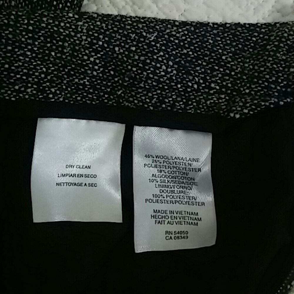 Jones New York- Collection Petite 46% Wool/26 % Po - Picture 7 of 9